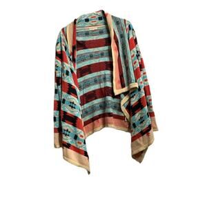 May & July Aztec Cardigan Large